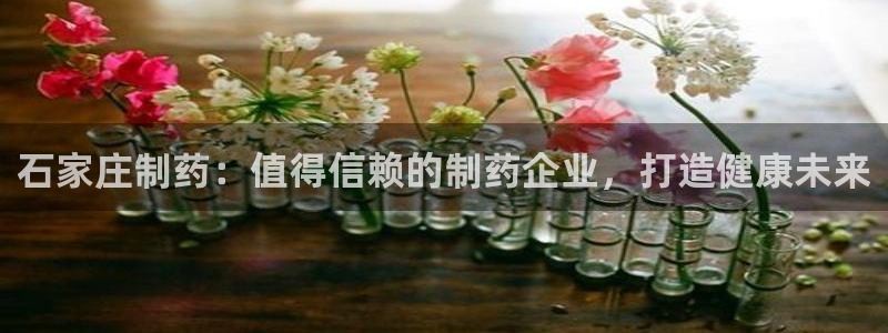 九游老哥俱乐部官网登录：石家庄制药：值得信赖的制药企业，打造健康未来