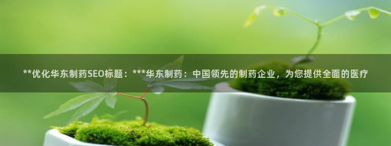 老哥俱乐部是干什么的啊：**优化华东制药SEO标题：***华东制药：中国领先的制药企业，为您提供全面的医疗