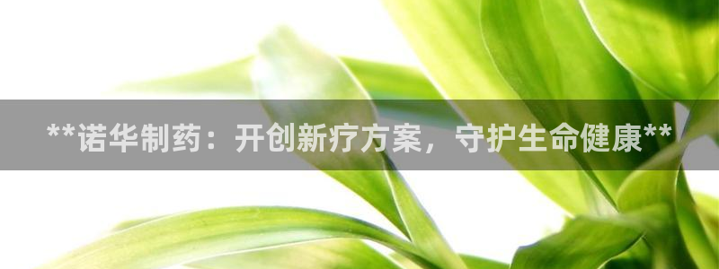 ag九游会老哥：**诺华制药：开创新疗方案，守护生命健康**