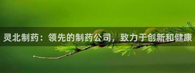 9游会老哥俱乐部：灵北制药：领先的制药公司，致力于创新和健康