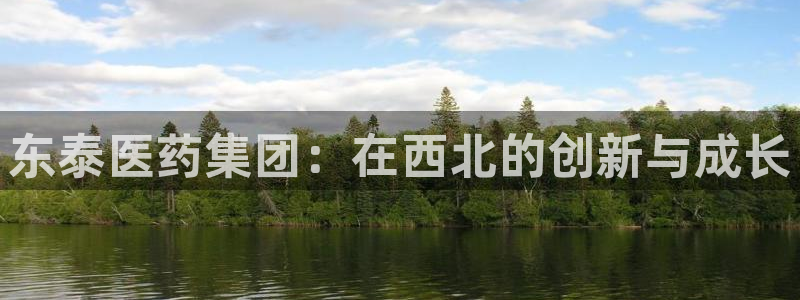 老哥吧九游会：东泰医药集团：在西北的创新与成长